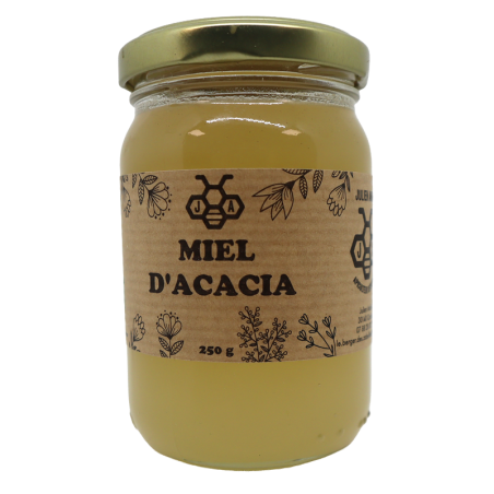 Miel d'Acacia bio 250g | Mas des agriculteurs