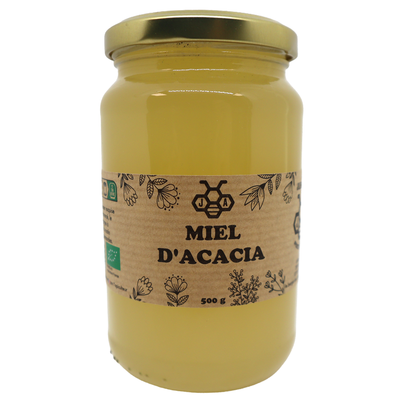 Miel d'Acacia bio 500g | Mas des agriculteurs