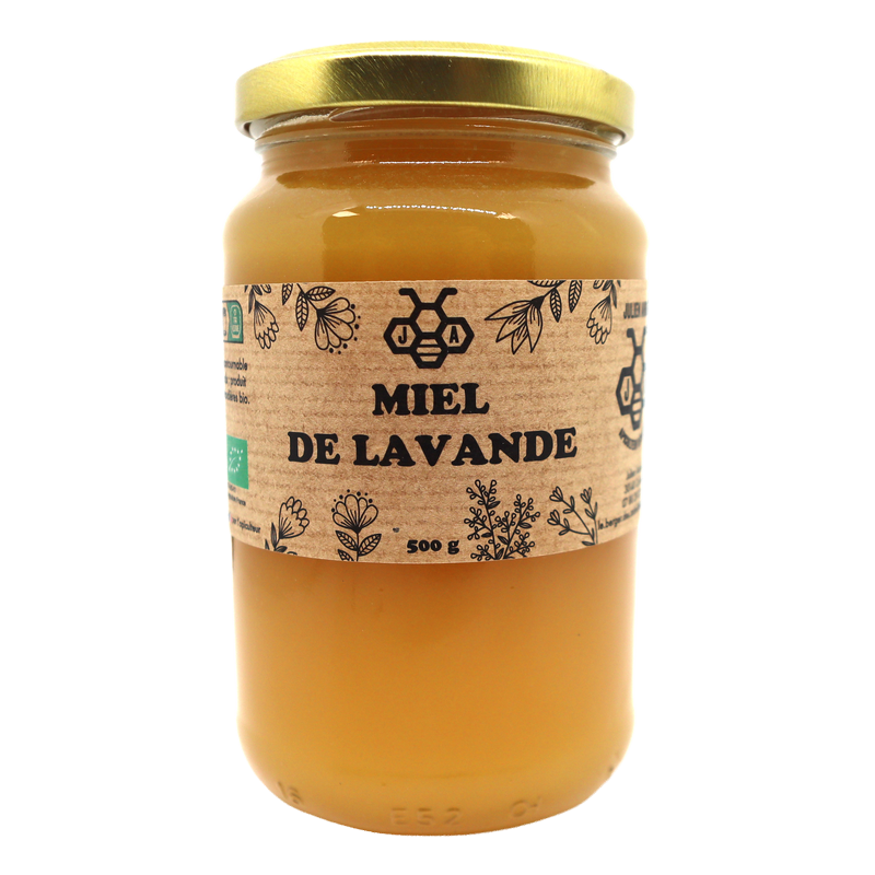 Miel de Lavande bio 500g | Mas des agriculteurs