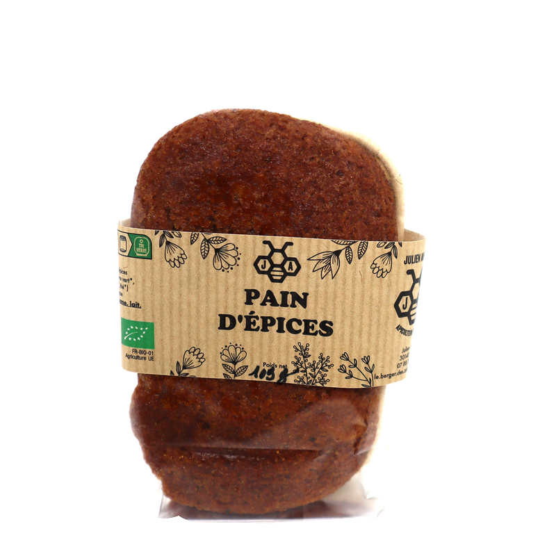 Pain d'épices bio 1kg | Mas des agriculteurs