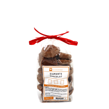 Diamants chocolat 180g | Mas des agriculteurs
