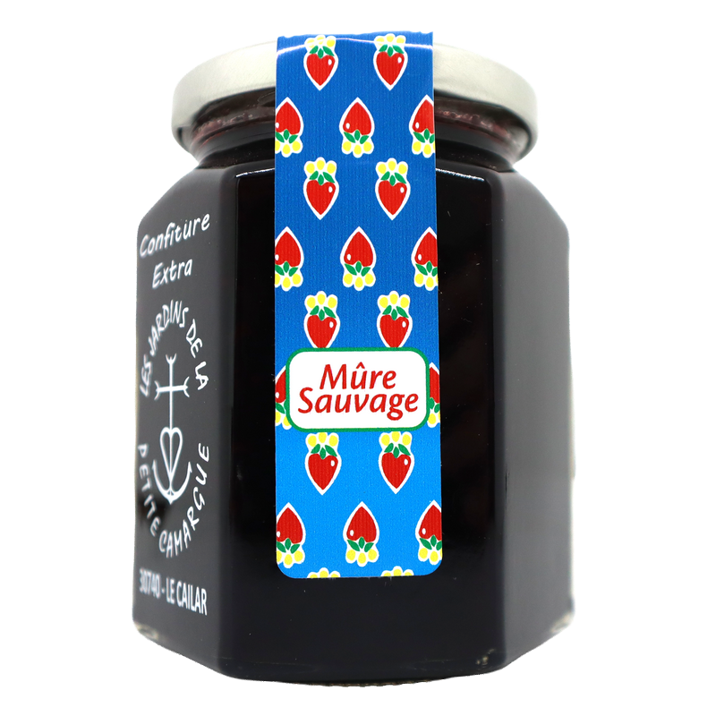 Confiture Mûre sauvage 370g | Mas des agriculteurs