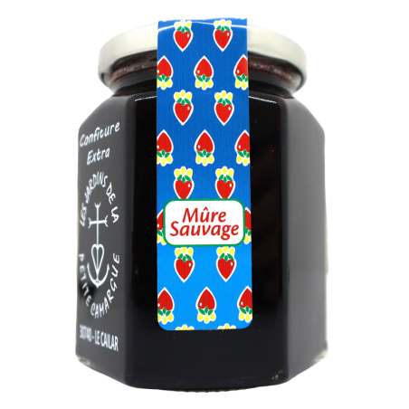 Confiture Mûre sauvage 370g | Mas des agriculteurs