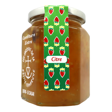 Confiture Citre 370g | Mas des agriculteurs