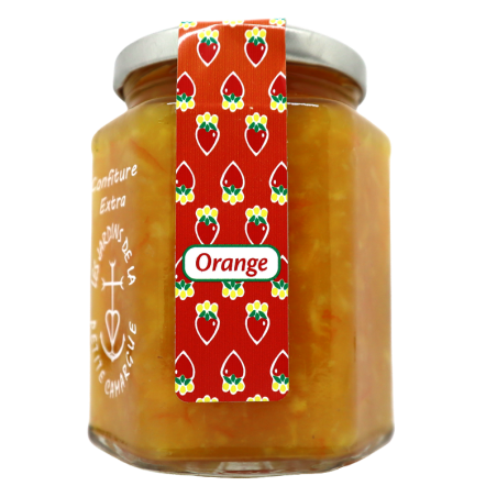 Confiture Orange 370g | Mas des agriculteurs