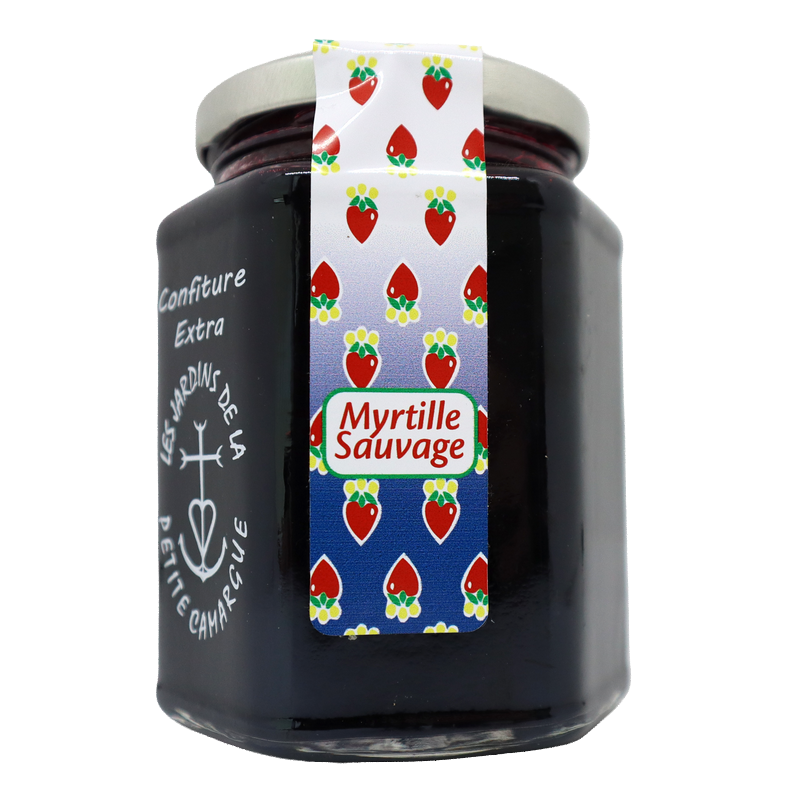 Confiture Myrtille sauvage 370g | Mas des agriculteurs