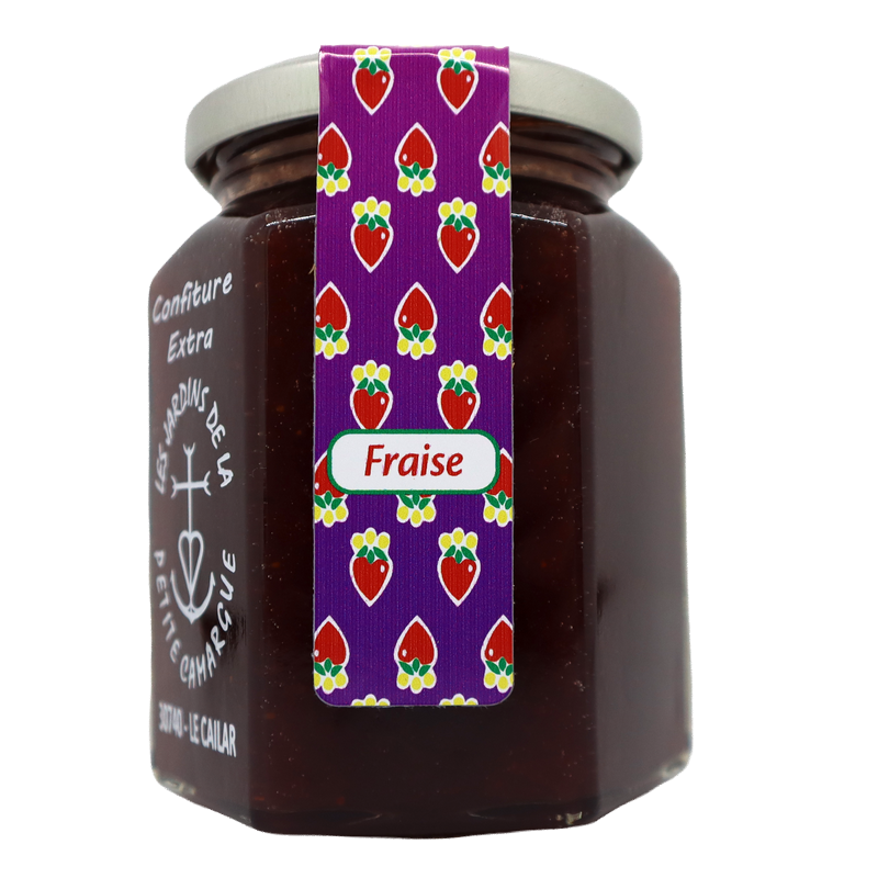 Confiture Fraise 370g | Mas des agriculteurs