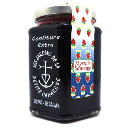 Confiture Myrtille sauvage 370g | Mas des agriculteurs