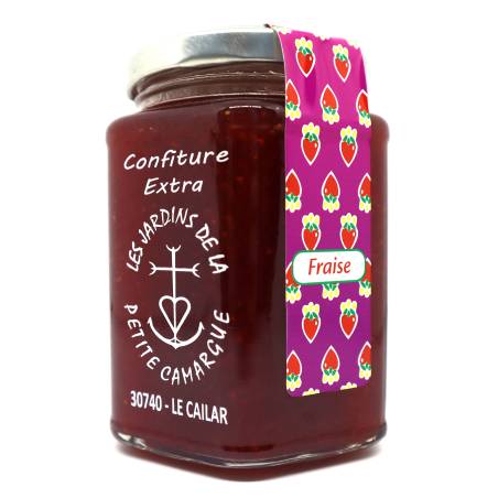 Confiture Fraise 370g | Mas des agriculteurs