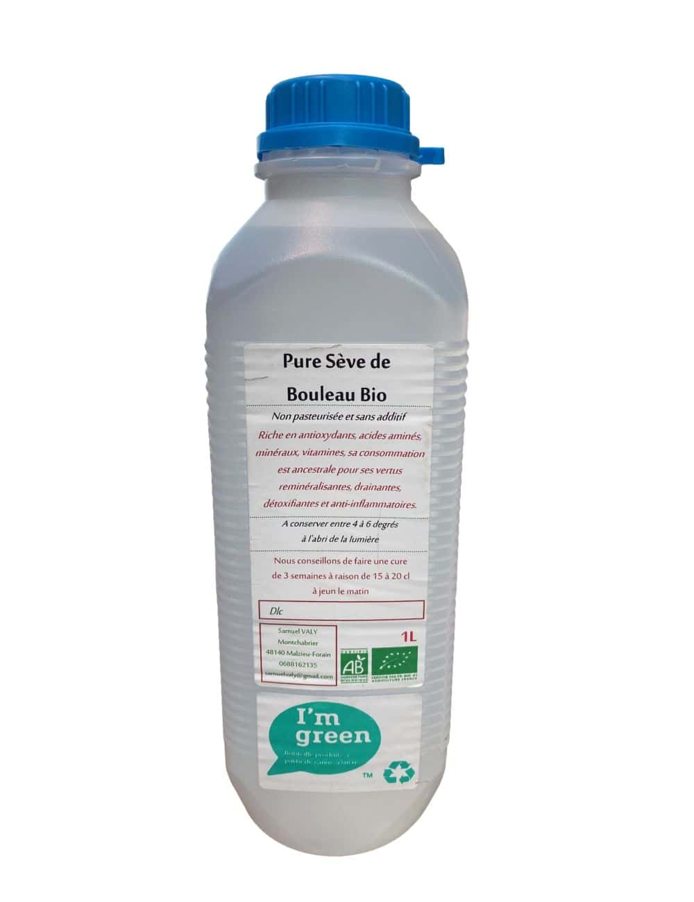 Sève de Bouleau Bio 1L