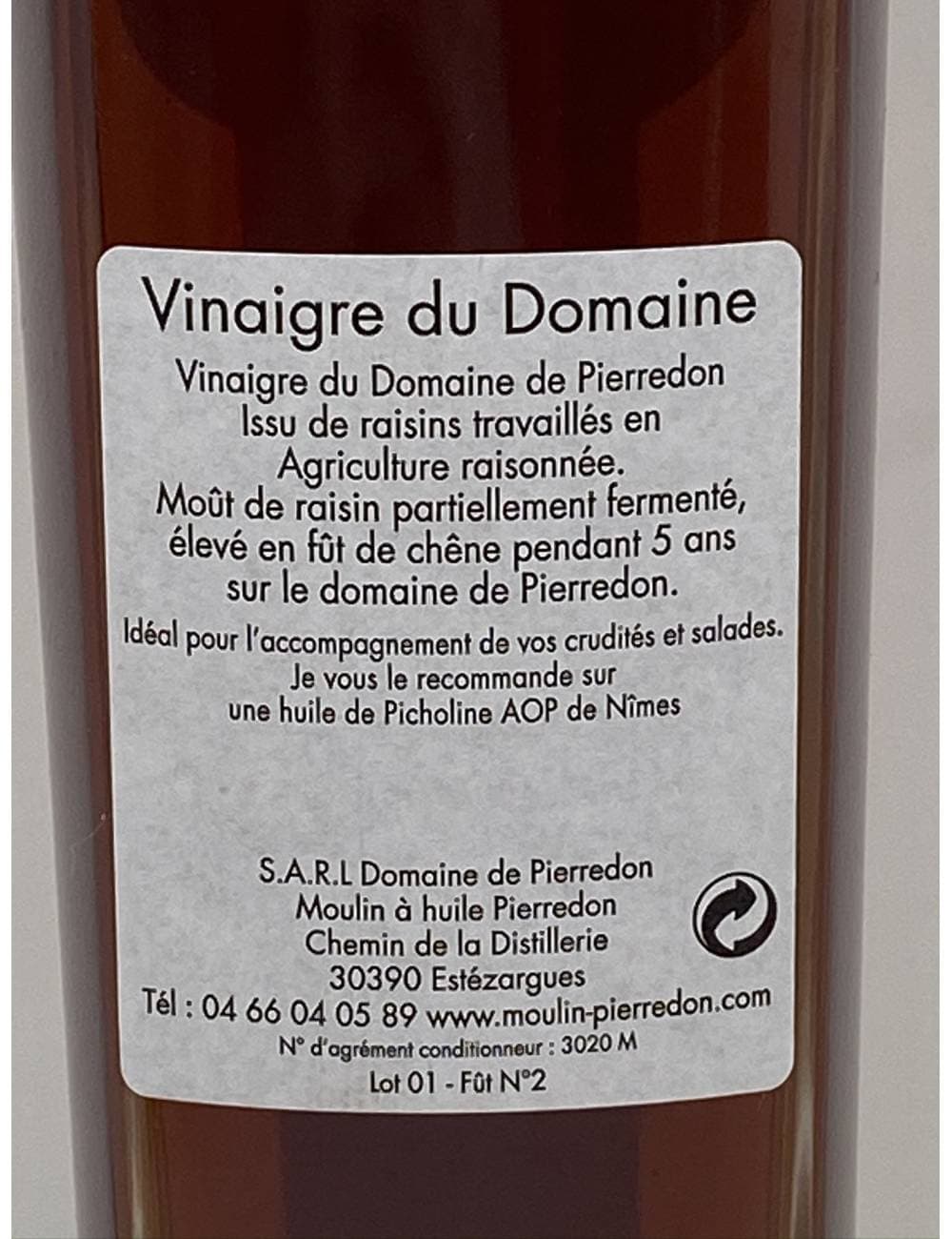 Vinaigre de raisin 50cl