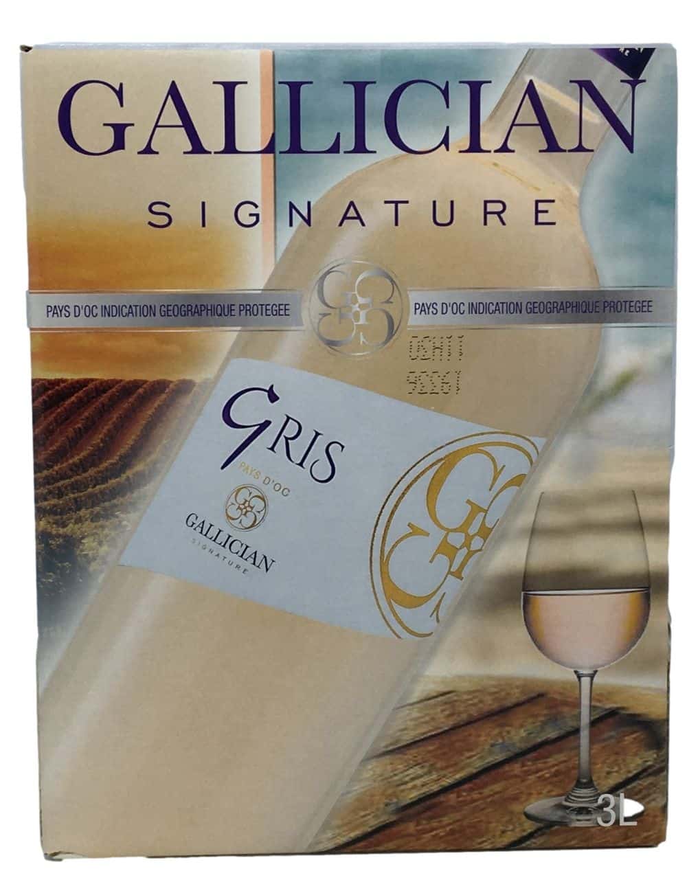 BIB Gallician Gris 3L