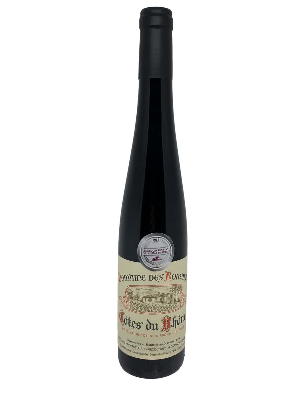 Côtes du Rhone 50cl - Domaines des Romarins