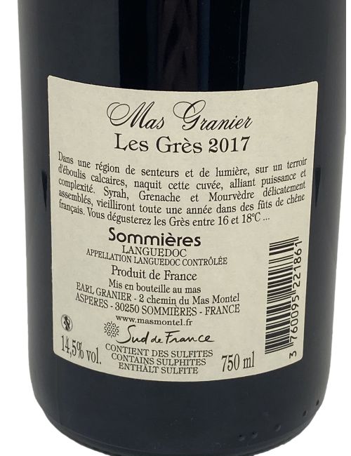 Les Grès 75cl - Mas Granier