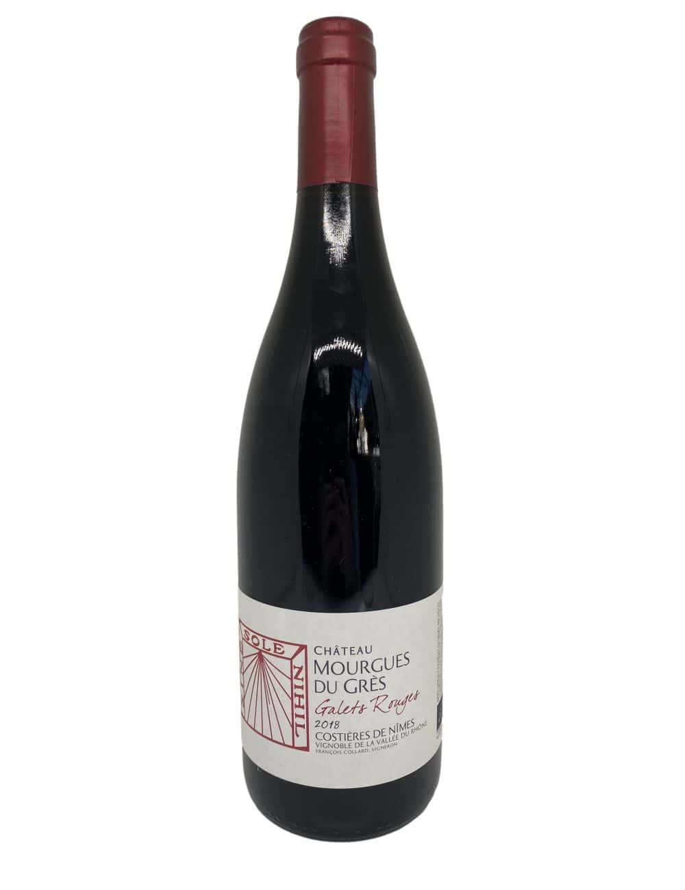 Galets rouge 75cl - Mourgues du Grès