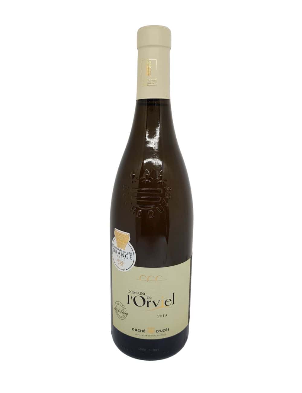 Duché d'Uzes Blanc "en fût" 2022 - 75 cl - Domaine de l'Orviel