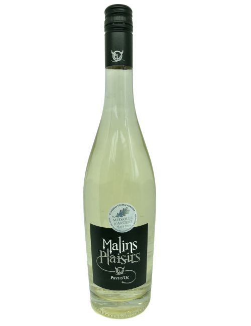 Malin Plaisir Blanc 75 cl - Les Terrasses du Vidourle