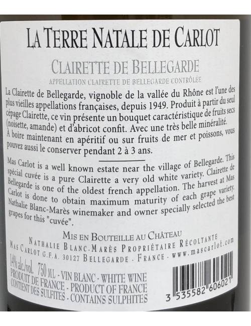 La Terre Natale 75 cl - Mas Carlot