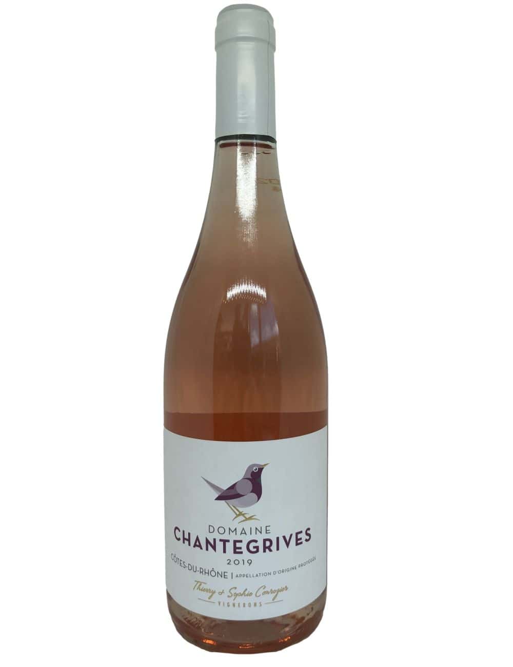 Côte du Rhône Rosé 75 cl - Domaine de Chantegrives