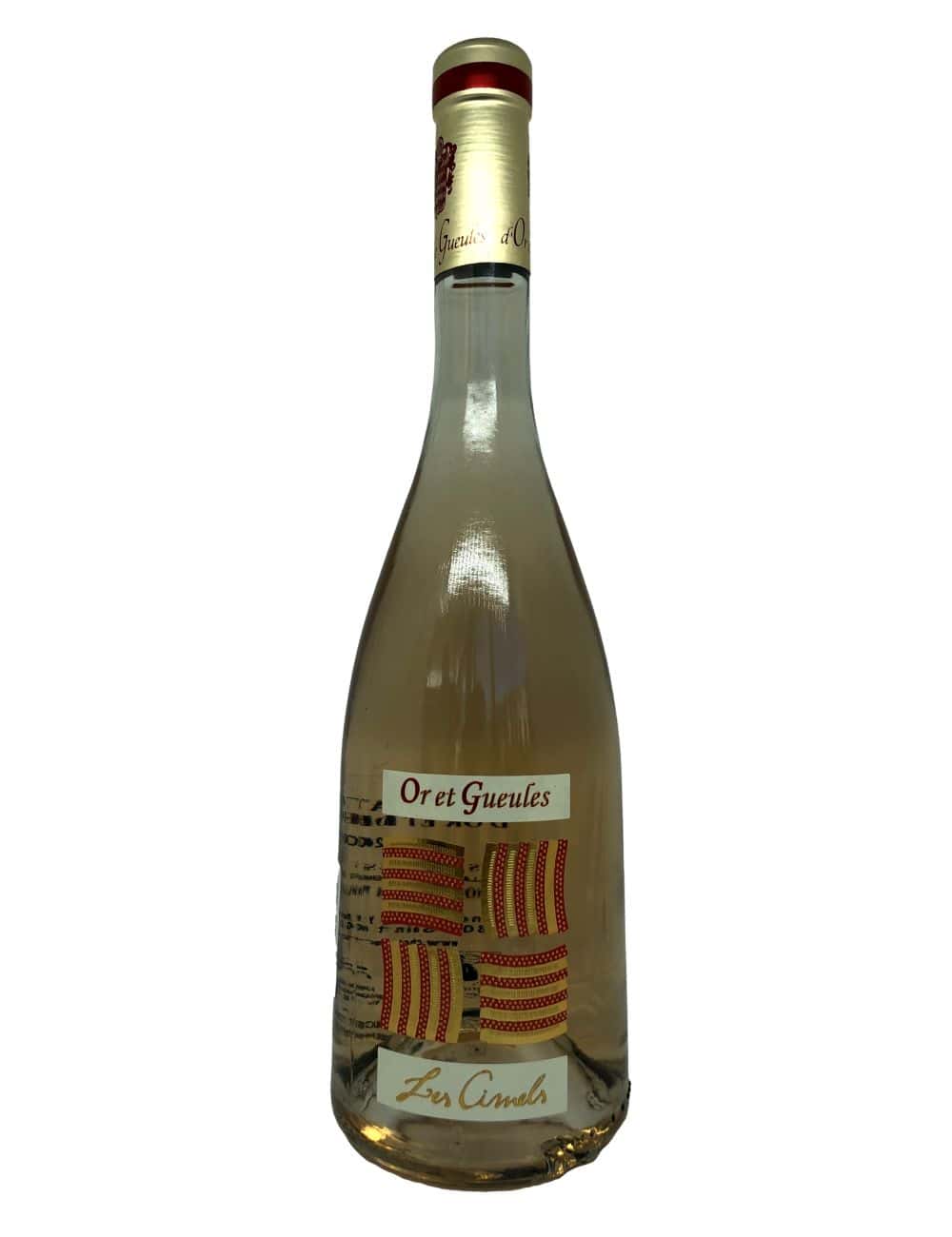 Les Cimels Rosé 75 cl - Château d'or et de Gueules