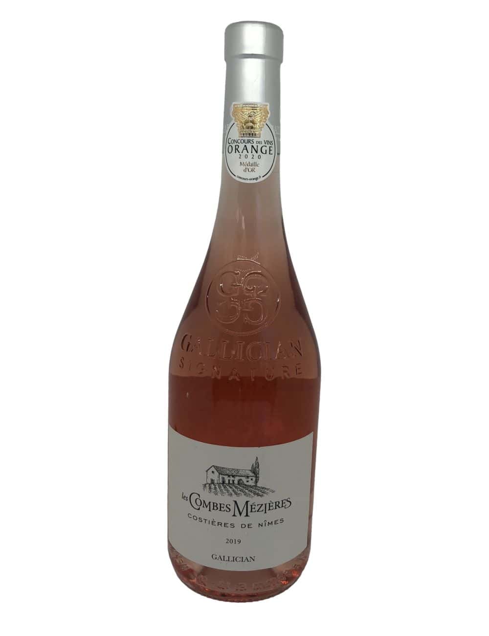 Les Combes Mézières rosé 75 cl - Gallician