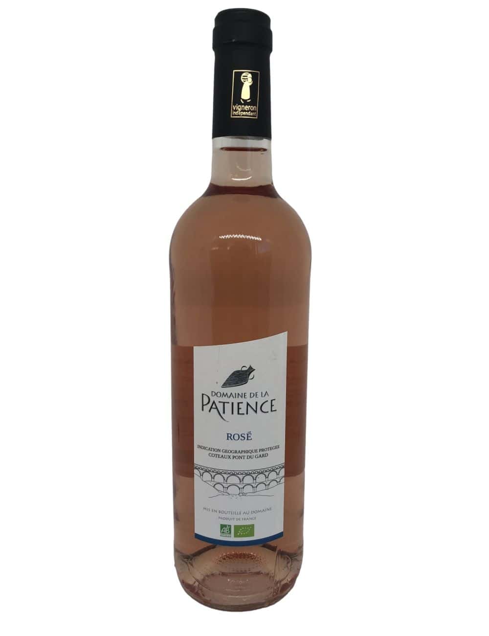 IGP Côteaux du Pont du Gard Rosé 75 cl - Domaine de la Patience