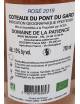 IGP Côteaux du Pont du Gard Rosé 75 cl - Domaine de la Patience