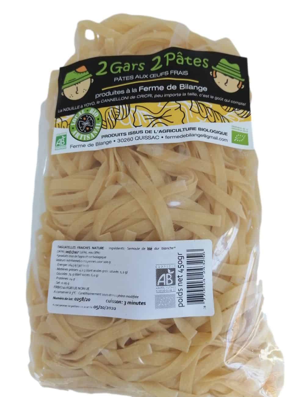 Tagliatelles Fraîches Nature