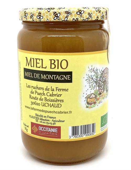 Miel de Montagne bio 1kg