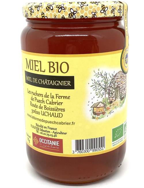 Miel de Chataignier bio 1kg