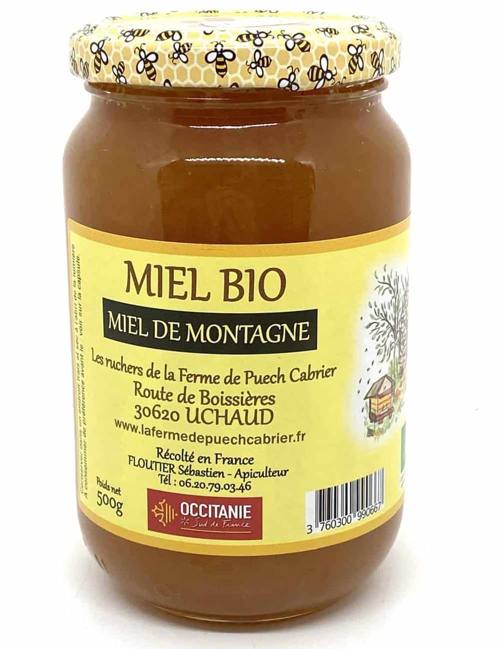 Miel de Montagne bio 500g