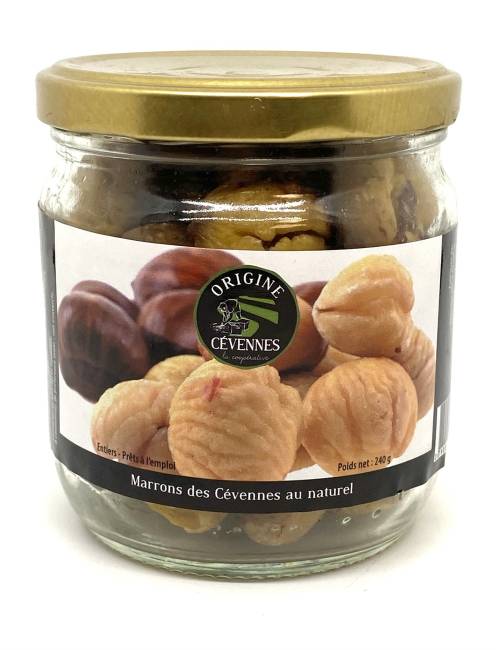 Marrons des Cévennes au naturel 240g