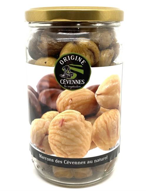 Marrons des Cévennes au naturel 430g