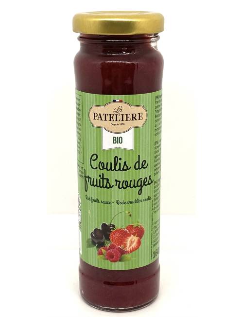 Coulis de fruits rouges 160g