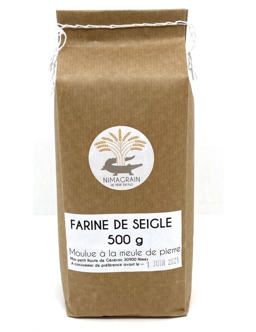 Farine de seigle 500g