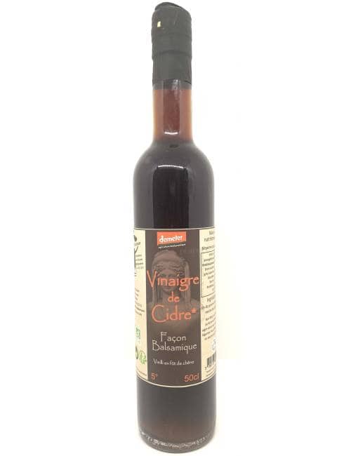 Vinaigre de Cidre façon balsamique bio 50cl