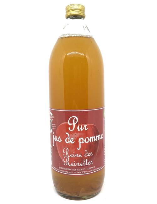 Pur jus de pomme Reine des reinettes Bio 1L