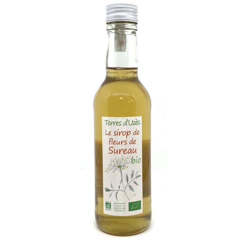Sirop de fleurs de sureaux bio 33cl