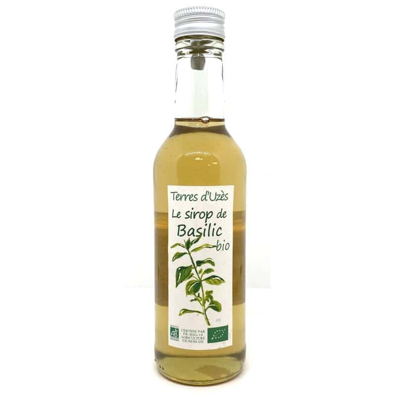 Sirop de basilic bio 33cl