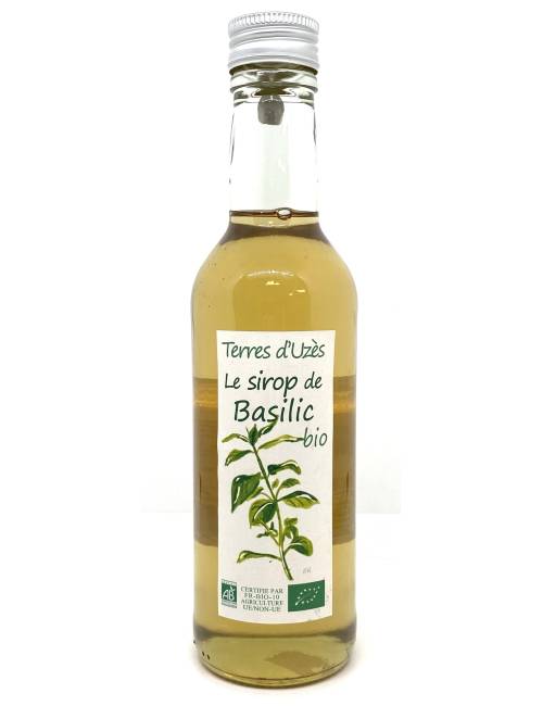 Sirop de basilic bio 33cl