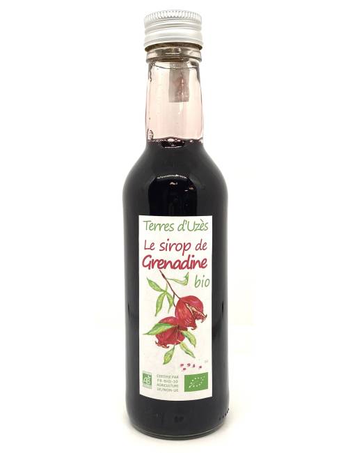 Sirop de grenadine bio 33cl