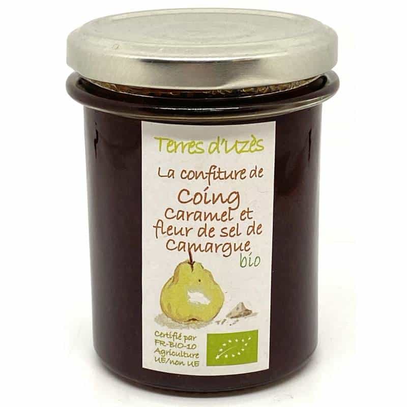 Confiture coing caramel et fleur de sel bio 200G