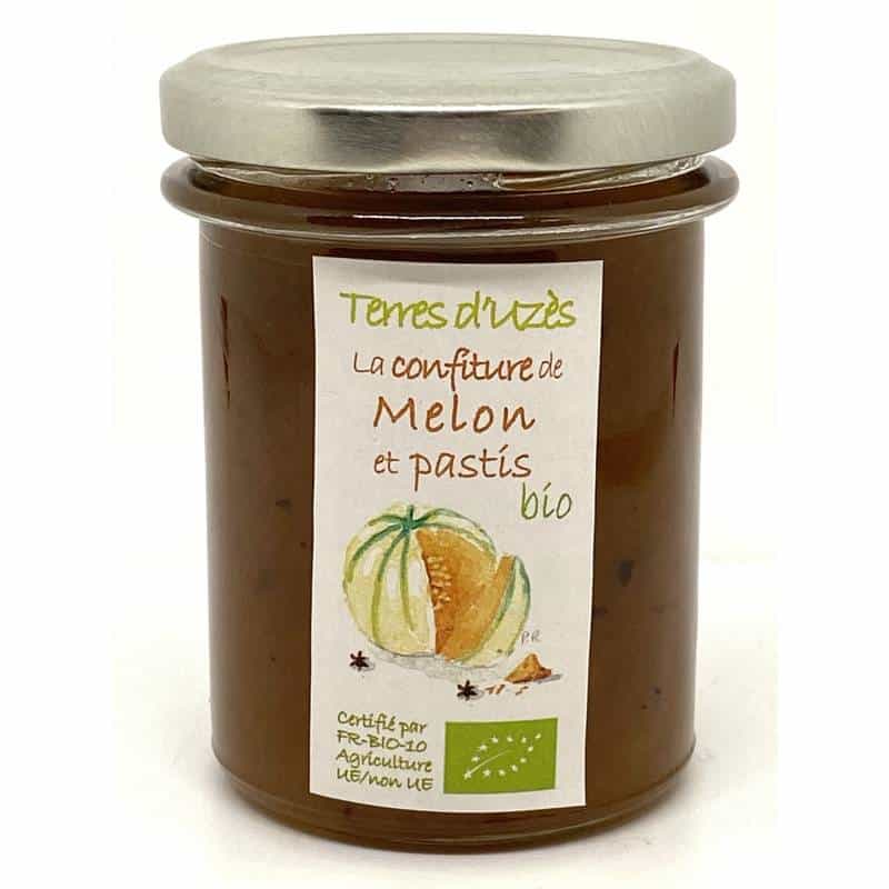 Confiture de Melon et pastis bio 200G