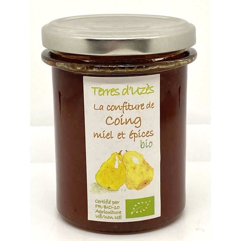 Confiture de Coing miel et épices bio 200G