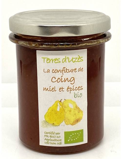 Confiture de Coing miel et épices bio 200G