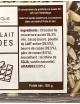 Tablette chocolat au lait aux amandes 100g