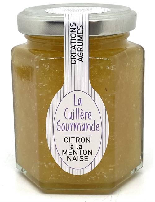 Confiture Citron à la mentonnaise 225g