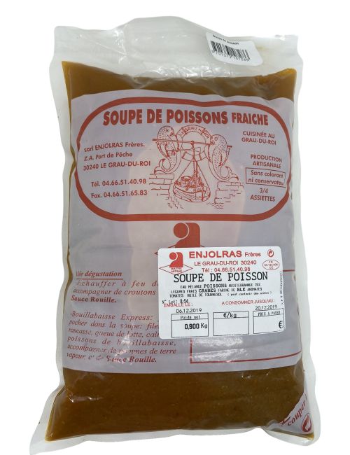 Soupe de poisson 900g