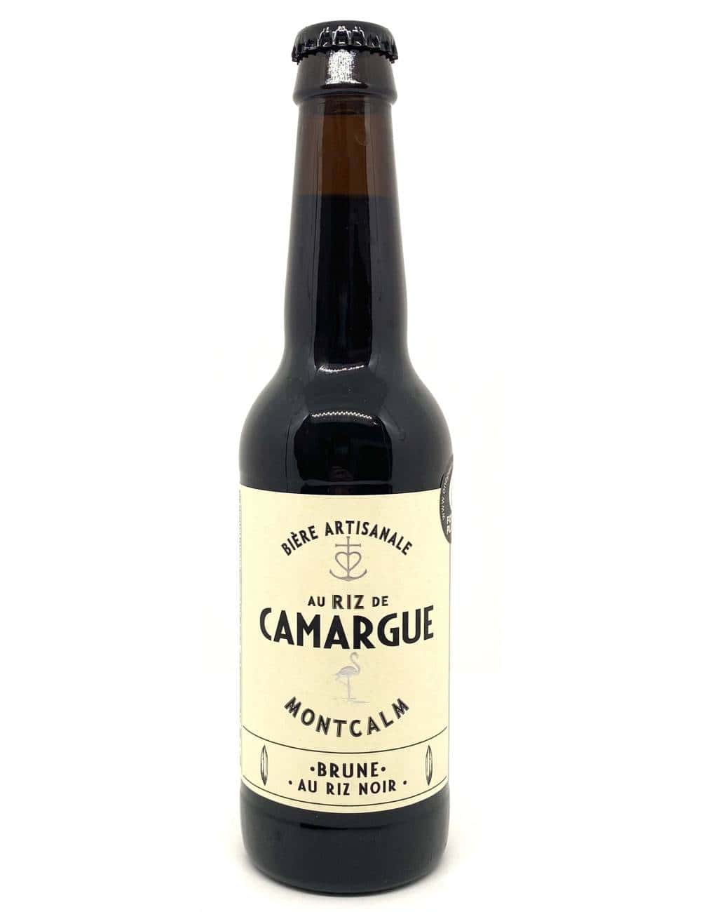 Bière au riz noir Brune 33cl - Domaine de Montcalm