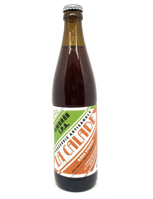 Bière Ambrée IPA La Calade - 50cl